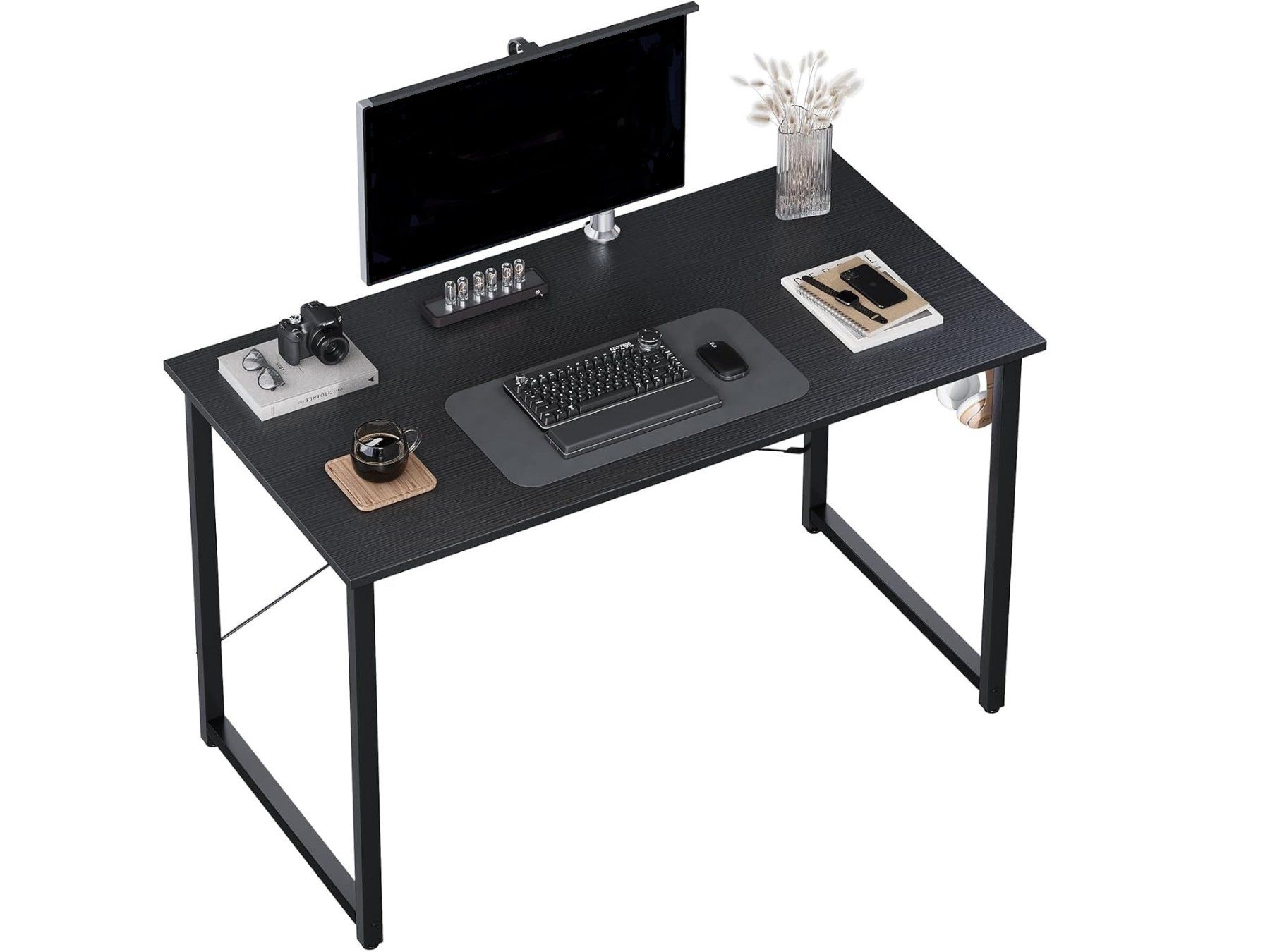 Scrivanie: Bürotisch schwarz, Schreibtisch 100x48cm, Computertisch – Nuovo e nell'imballaggio originale da Zürich venduto da MueDes