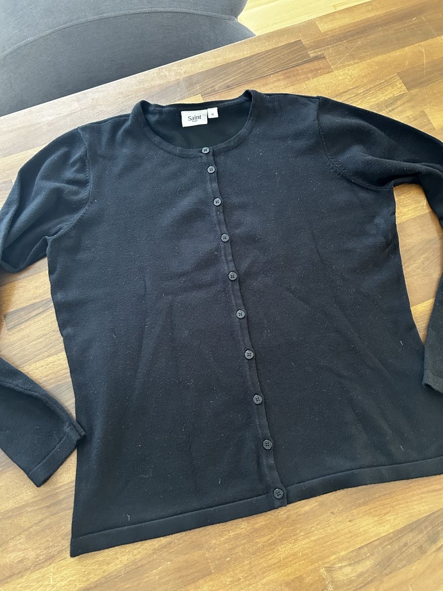 Giacche: SAINT TROPEZ Strickjacke Schwarz Gr. XL – Usato da Balsthal venduto da LaLiLu77 2