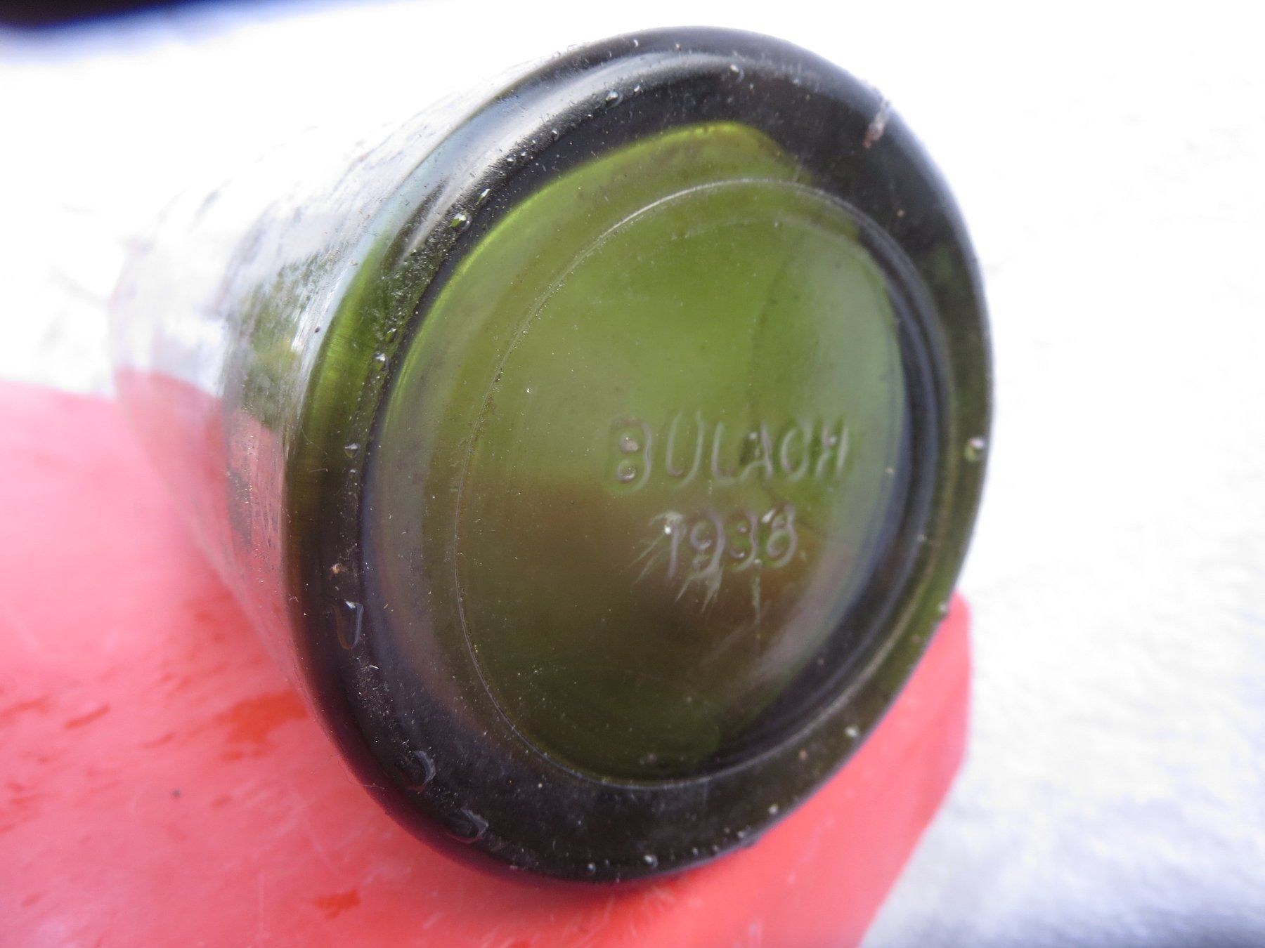Bicchieri, Caraffe & Bottiglie: Bierflasche Schützengarten St.Gallen  1936 – Usato da Wolfhalden venduto da Quiria68 1