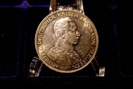 3 Mark Silbermünze Preussen 1914