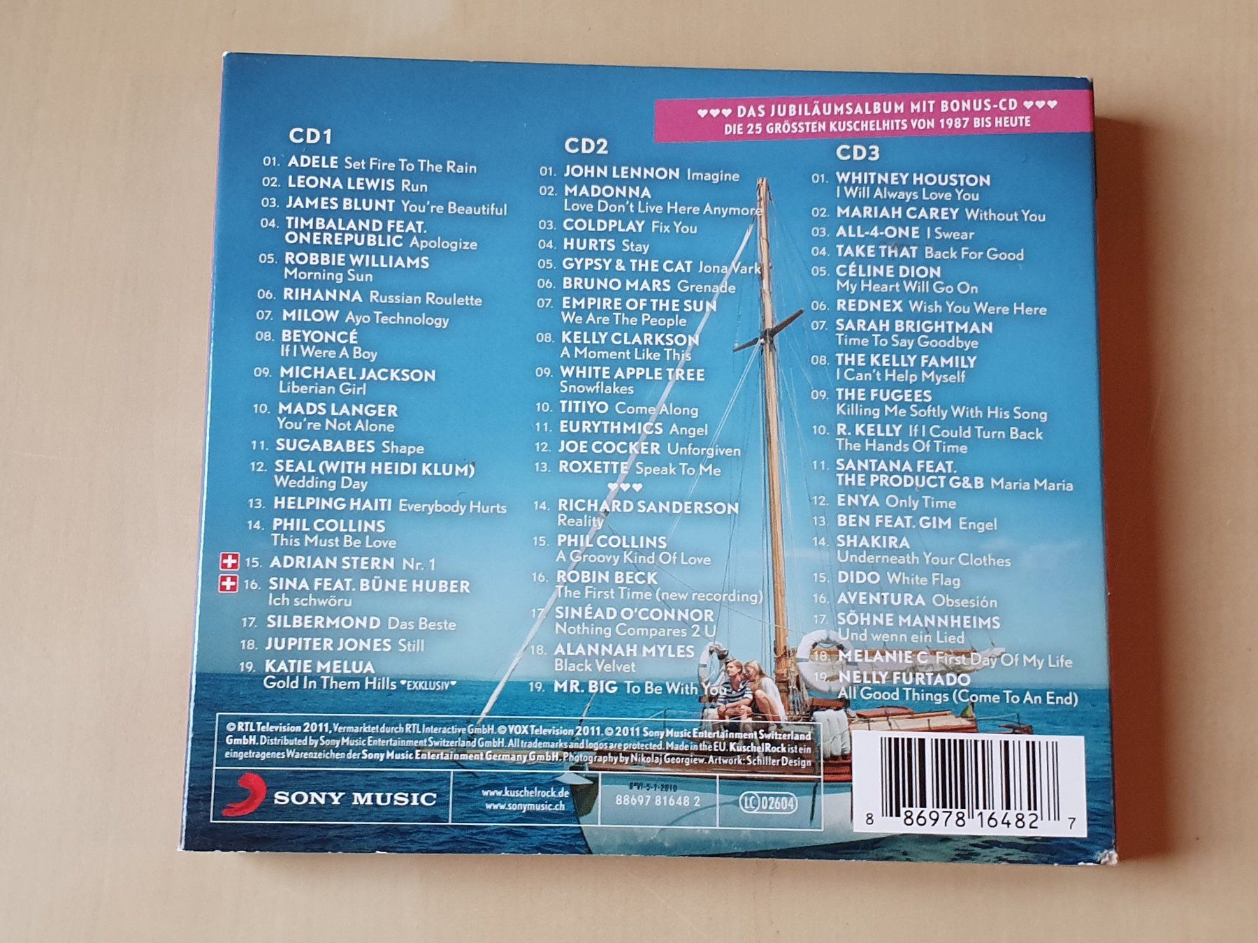 CD: Kuschel Rock 25 Jubiläumsalbum – Usato da Stansstad venduto da collectorsshop 1