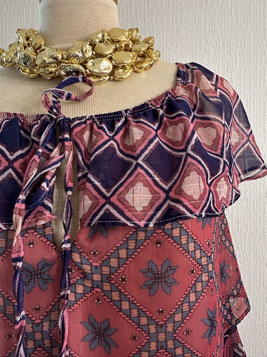 Desigual Top: Haut Desigual Multicolore Taille S bon état – Nuovo (secondo la descrizione) da Châtelaine venduto da Alexandra.jankowski 1