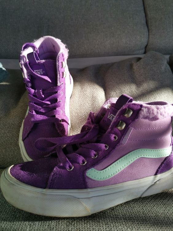 Vans Scarpe per ragazze: Vans violet, grandeur 31.5 – Usato da Boudevilliers venduto da made89