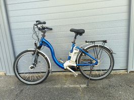 E Velo Flyer 36 Wolt mit Ladegärat und Batterie Schlüssel 