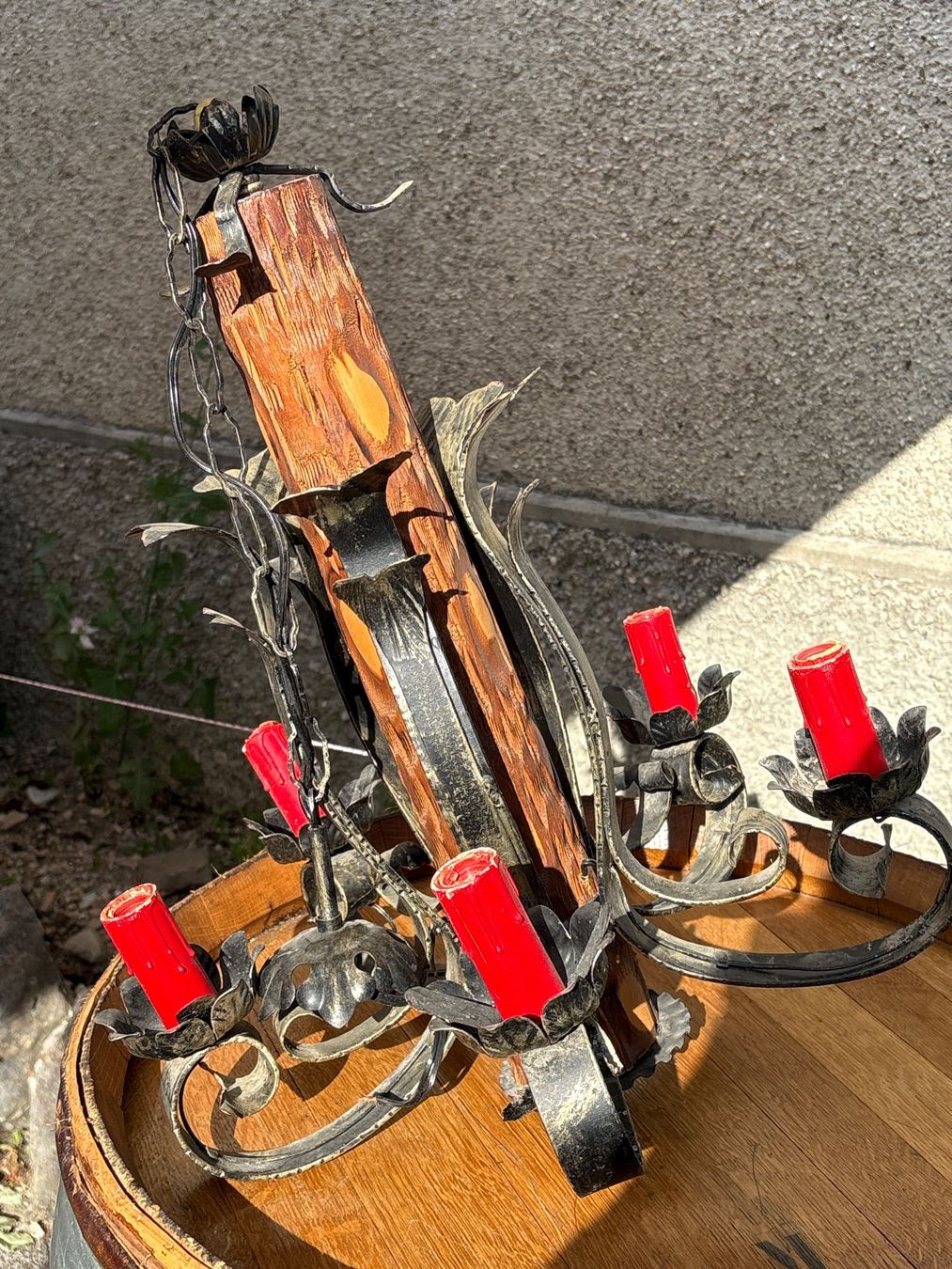 Lampes: Lampe ancienne à restaurer – D'occasion à Ste-Croix par choupy60