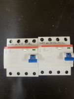 2er Set FI ABB, 40A, 30mA, 3LN