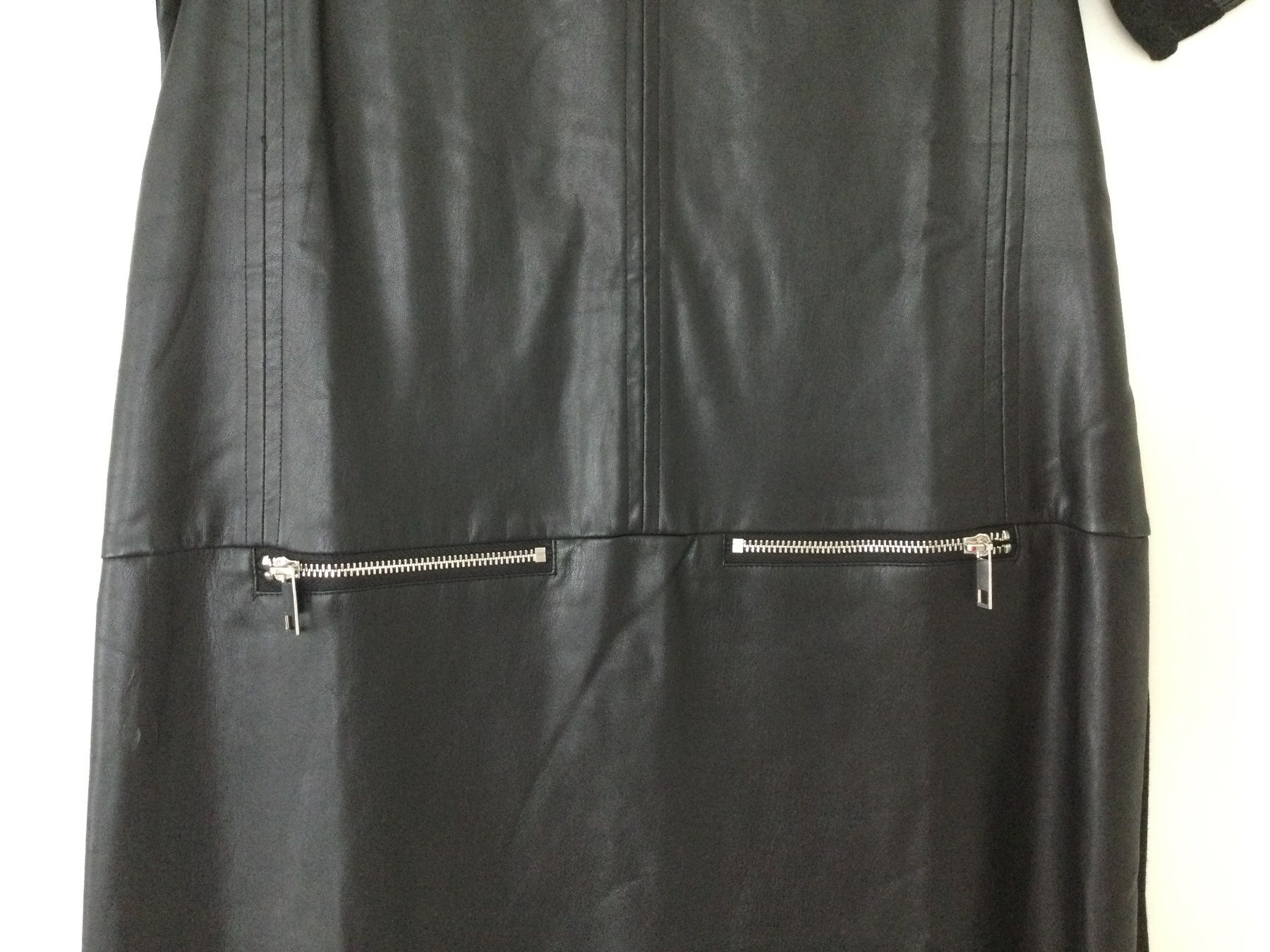 Yes Or No Gonne: Schwarzer Minirock  Lederoptik plus Kleid, yes or no – Difettoso da Baar venduto da negombo 7