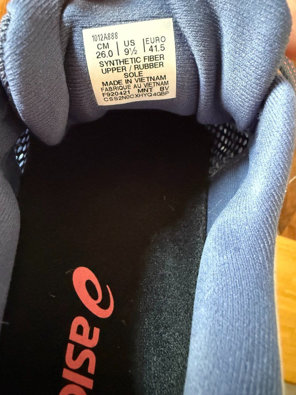 Asics Scarpe da uomo: Asics sneakers: running shoes / Size 41.5 – Usato da Zürich venduto da futurmutur 4