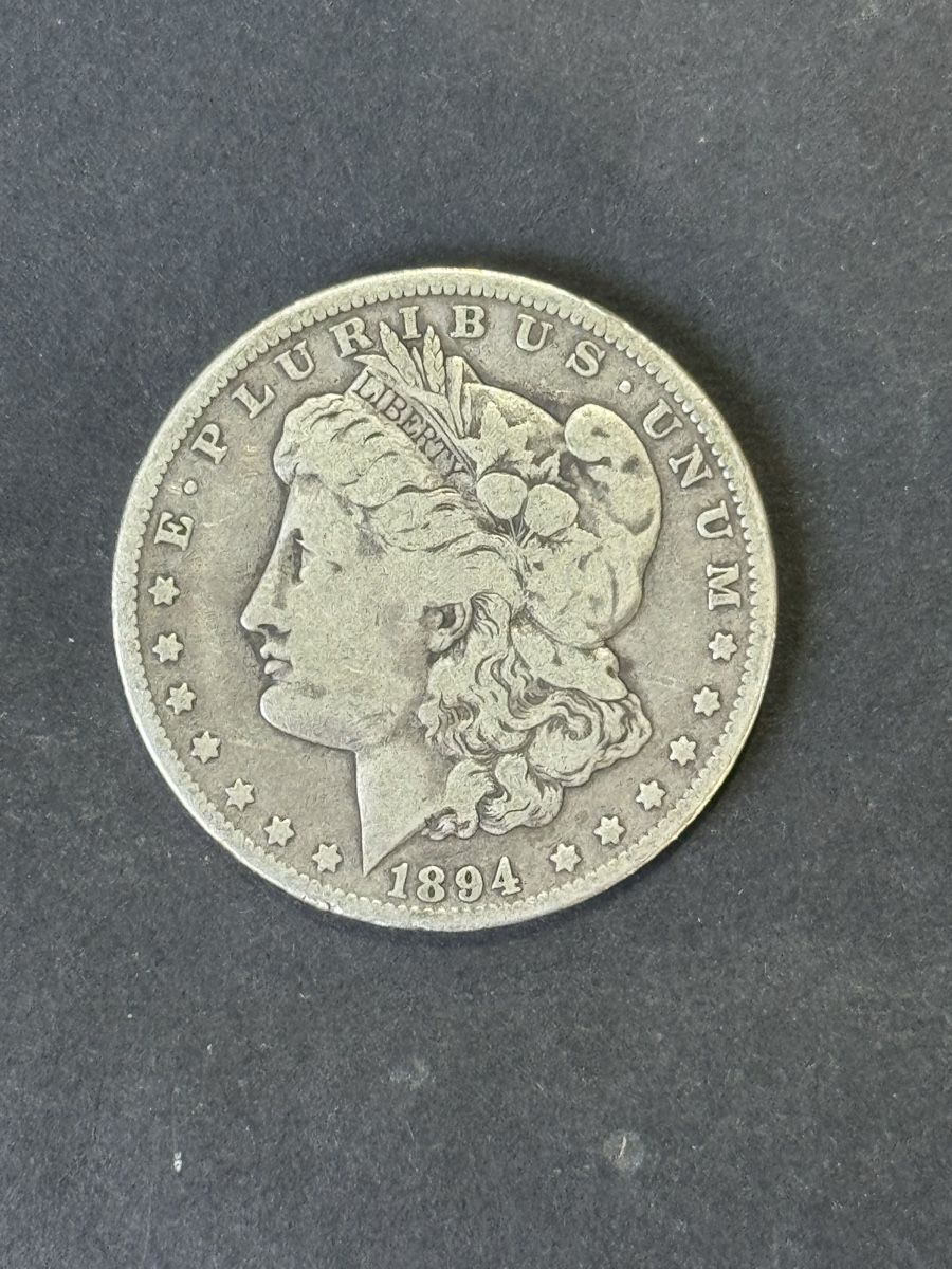 Alle Münzen: Morgan Dollar 1894 O Silber – Gebraucht aus Winterthur von YSCHU