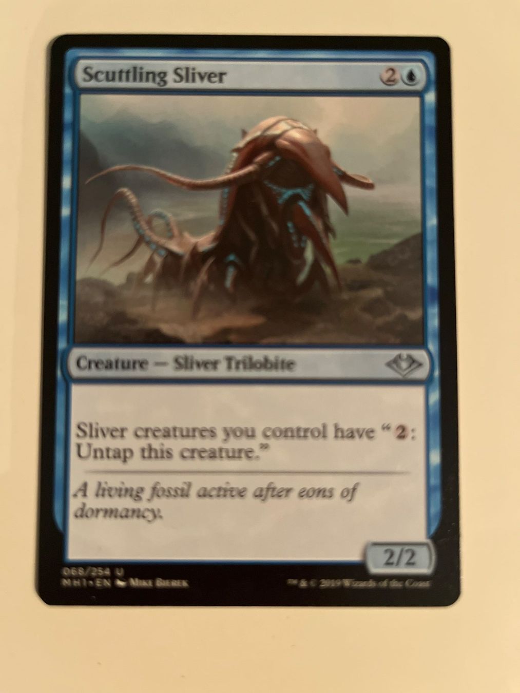 Magic The Gathering Carte collezionabili: 1 x Scuttling Sliver - Magic: The Gathering - MtG – Usato da Kriens venduto da Shadi1980