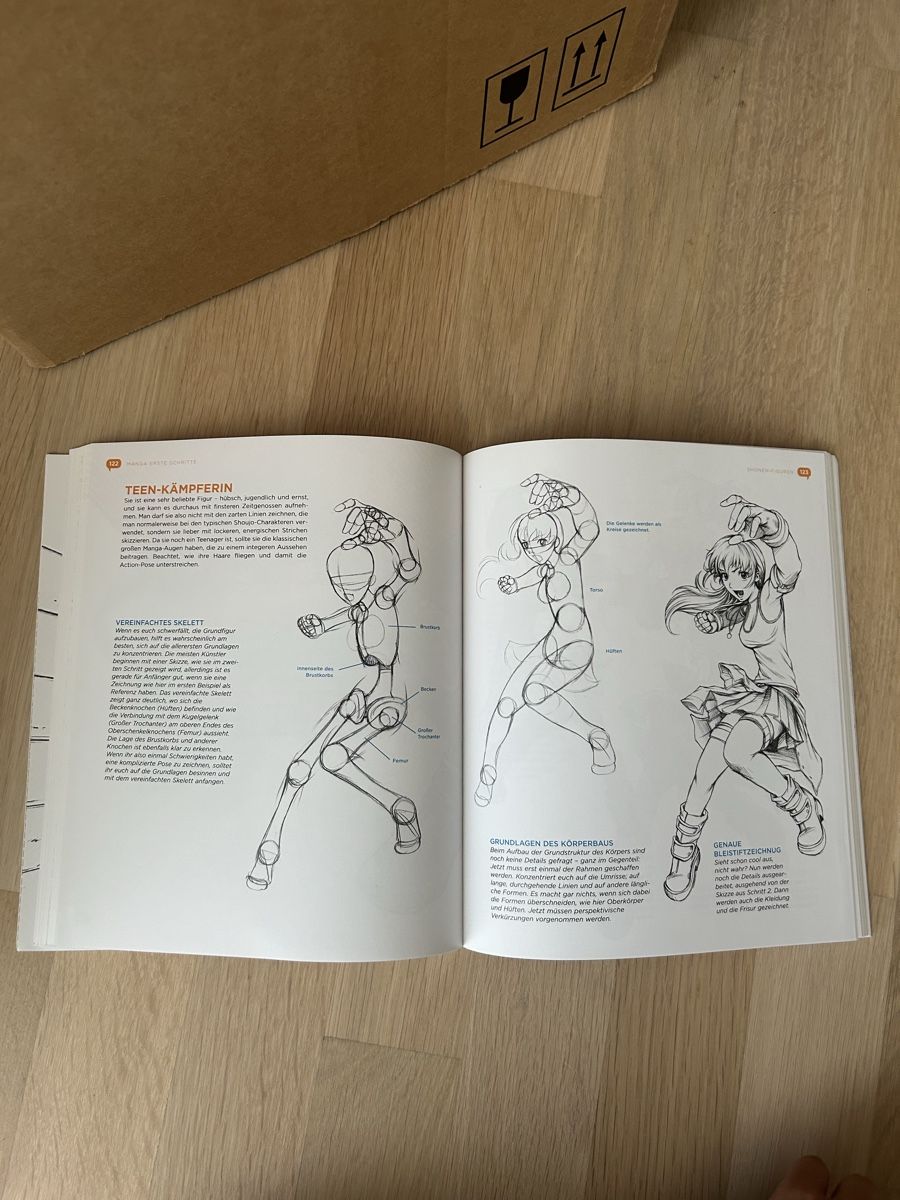 Livres: Manga Zeichenbuch erste Schritte von Christopher Hart – Neuf (Voir description) à Zürich par JasminNebl 2