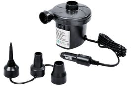 Luftpumpe elektrisch 12Volt mit Autofeuerzeugdose - Stecker