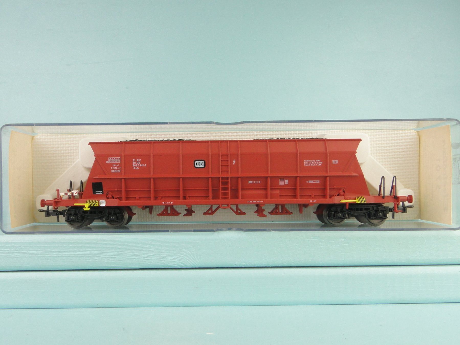 Modellini di ferrovie: Electrotren 5702 DB Kohle Wagen, NEU – Usato da Bülach venduto da cann11 2