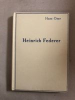 Hans Oser: Heinrich Federer