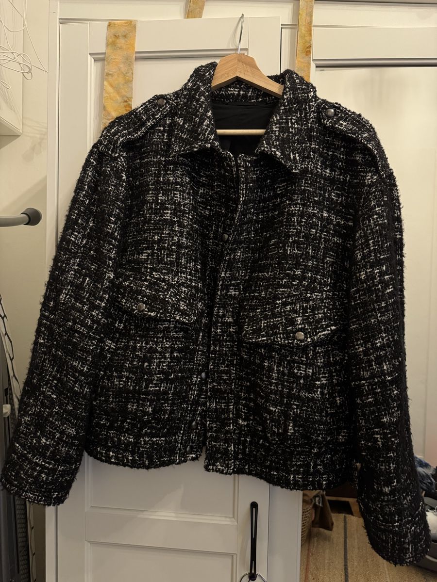 Other Stories Giacche: & Other Stories tweed bomber jacke – Nuovo (secondo la descrizione) da Zürich venduto da ann_mr2x 1