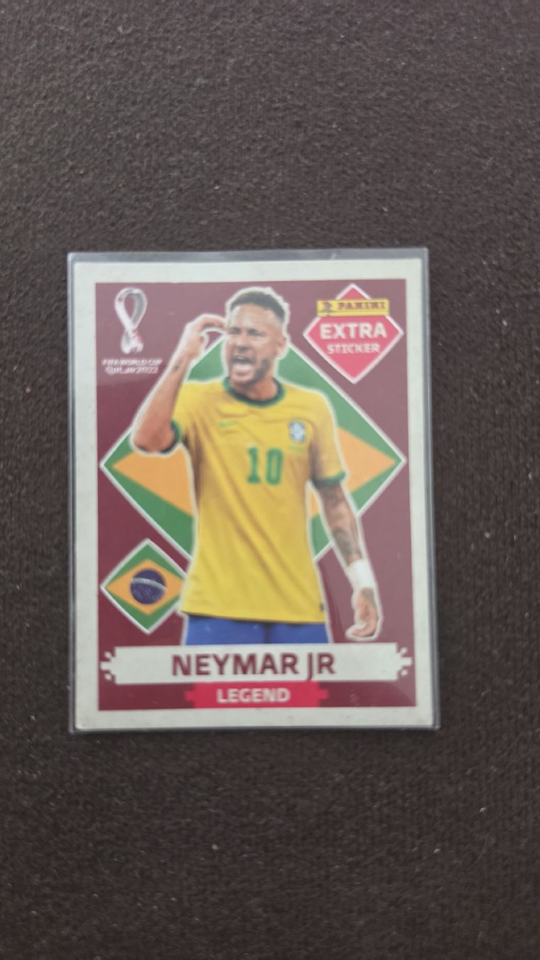 Sticker: Neymar Brasil World Cup 2022 extra sticker Legend  – Nuovo (secondo la descrizione) da Allschwil venduto da bur_xs7w