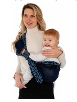 Neue ungebrauchte Babytrage (blau)