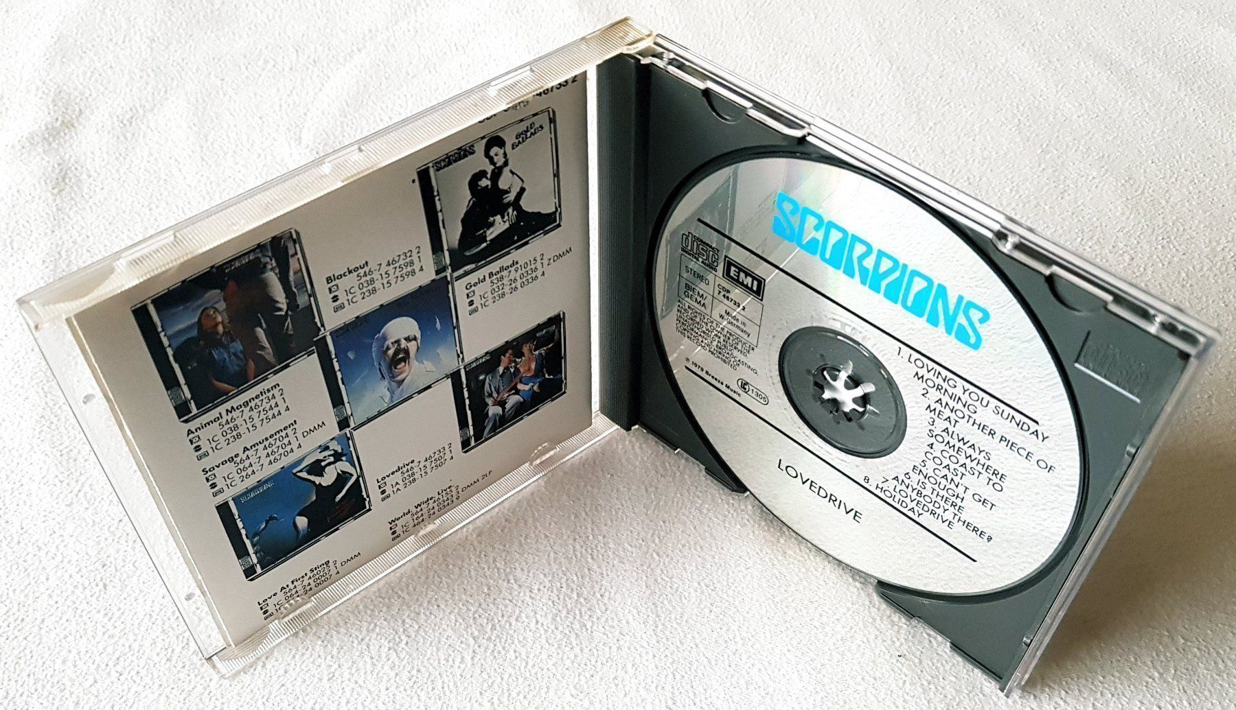 CD: Scorpions ‎– Lovedrive - CD - 1988 – Usato da Uster venduto da Zardodel 3