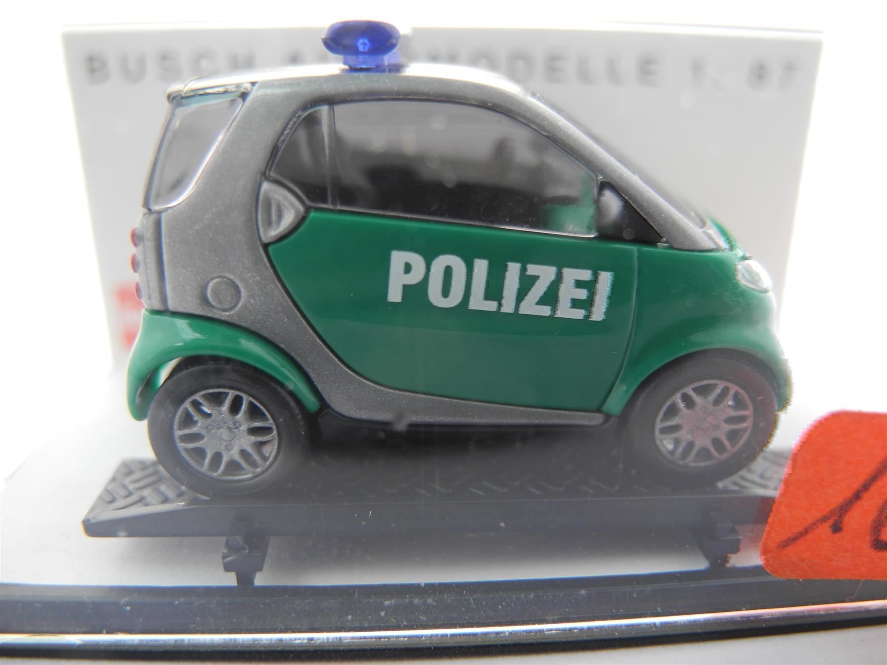 Busch Modellini d'auto: Busch Smart 48919 Polizei, Nr. R61 – Nuovo e nell'imballaggio originale da Kottwil venduto da Crazyrolf 1