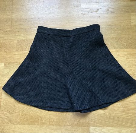 Zara schwarzer Rock Gr. XS