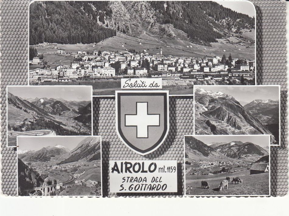 Cartoline postali: Airolo 1960 – Usato da Bürglen TG venduto da StampGraf