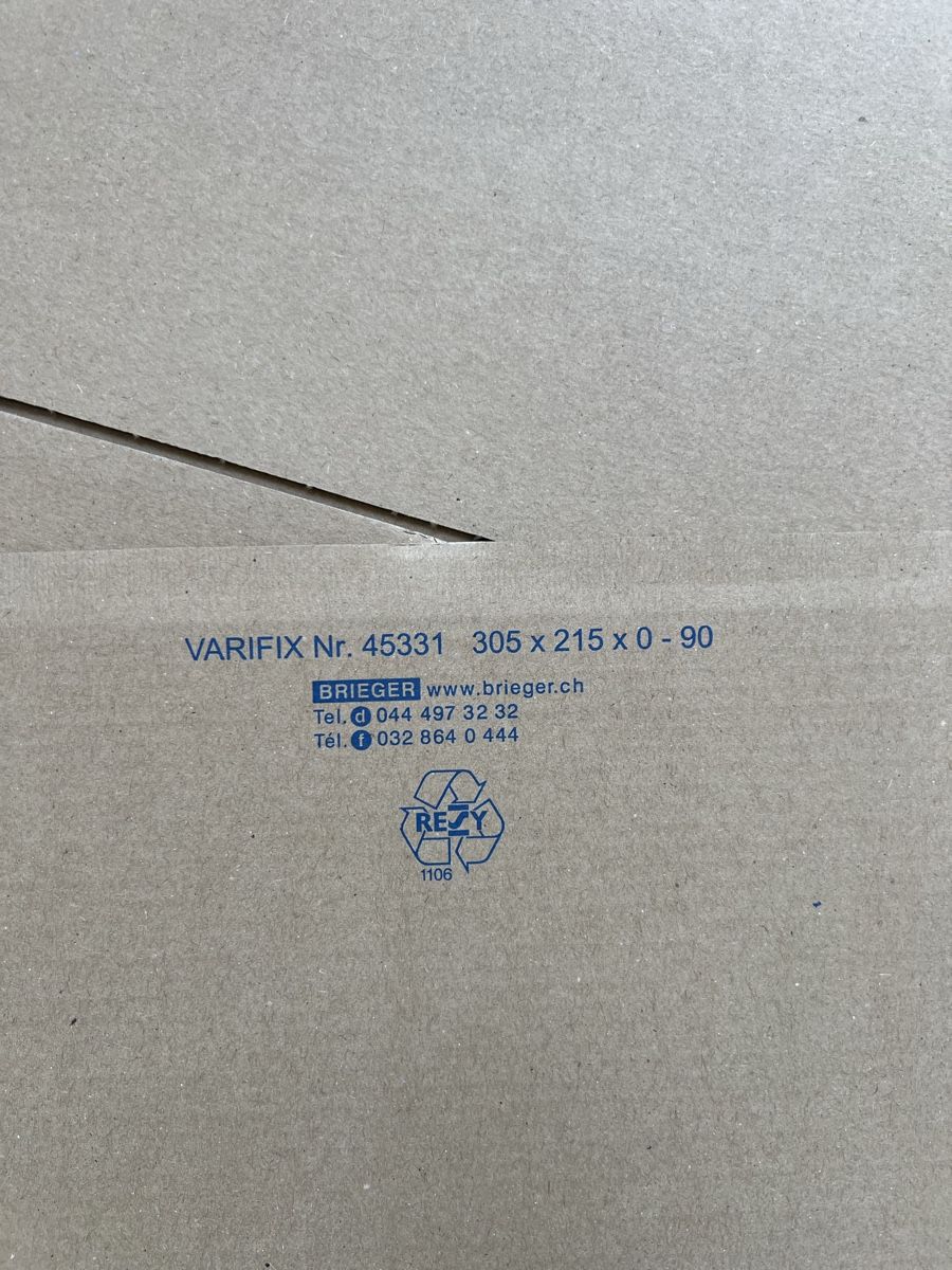 Buste & buste per spedizione: Brieger Varifix Versandkarton (50 Stk.) – Nuovo e nell'imballaggio originale da Feuerthalen venduto da lndsrbr 1
