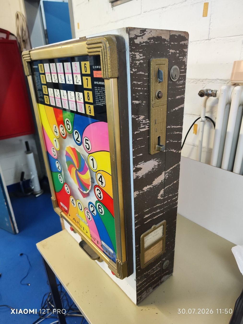 Spielautomaten: GELDSPIELER GO AND STOP – Defekt aus Zeiningen von VSA-AG 1