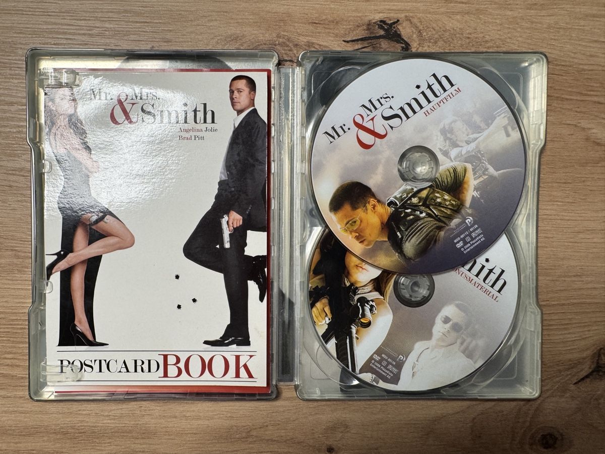 Tutti i DVDs: Mr. & Mrs. Smith - Special Edition - DVD - SteelBook – Usato da Biberist venduto da etesummer 2