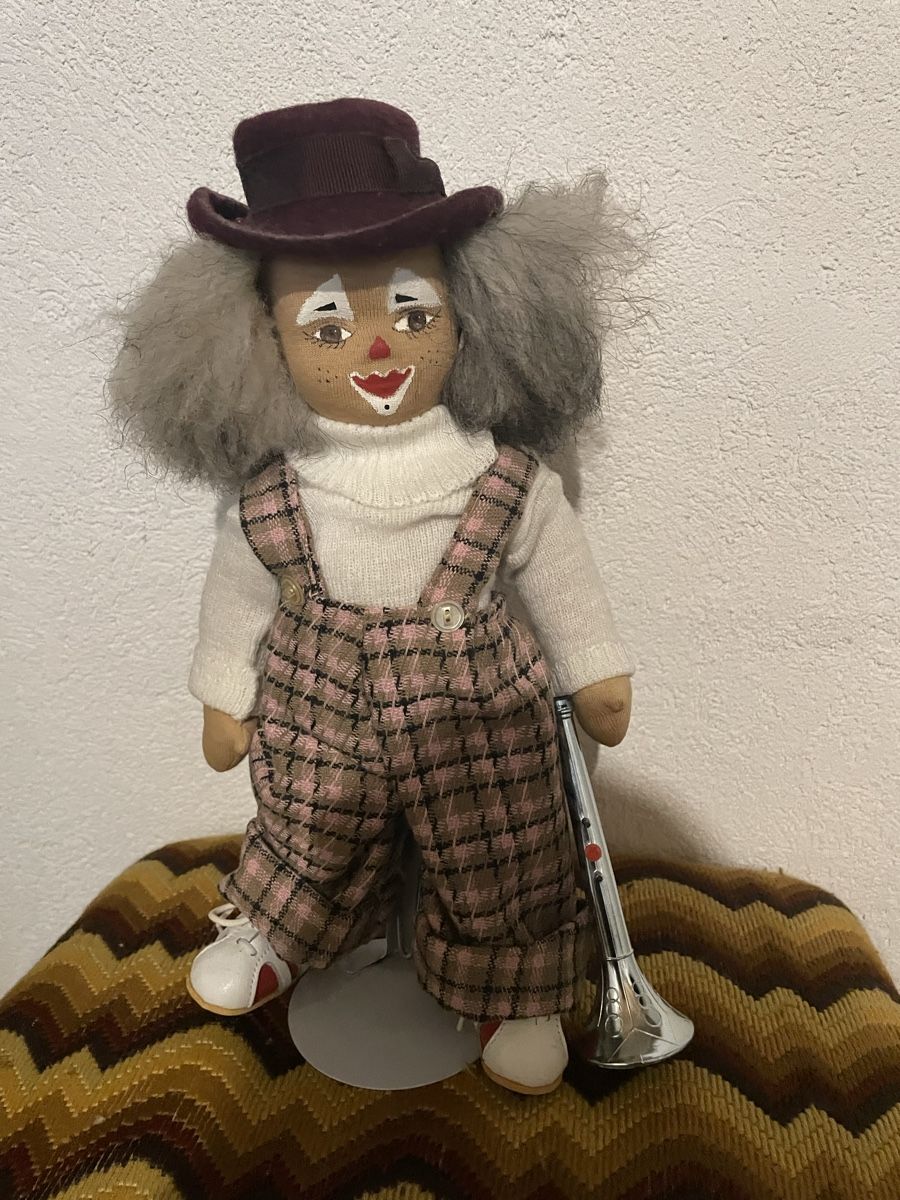 Poupées: Handgemachte Clown-Puppe – D'occasion à Dübendorf par baumbeju