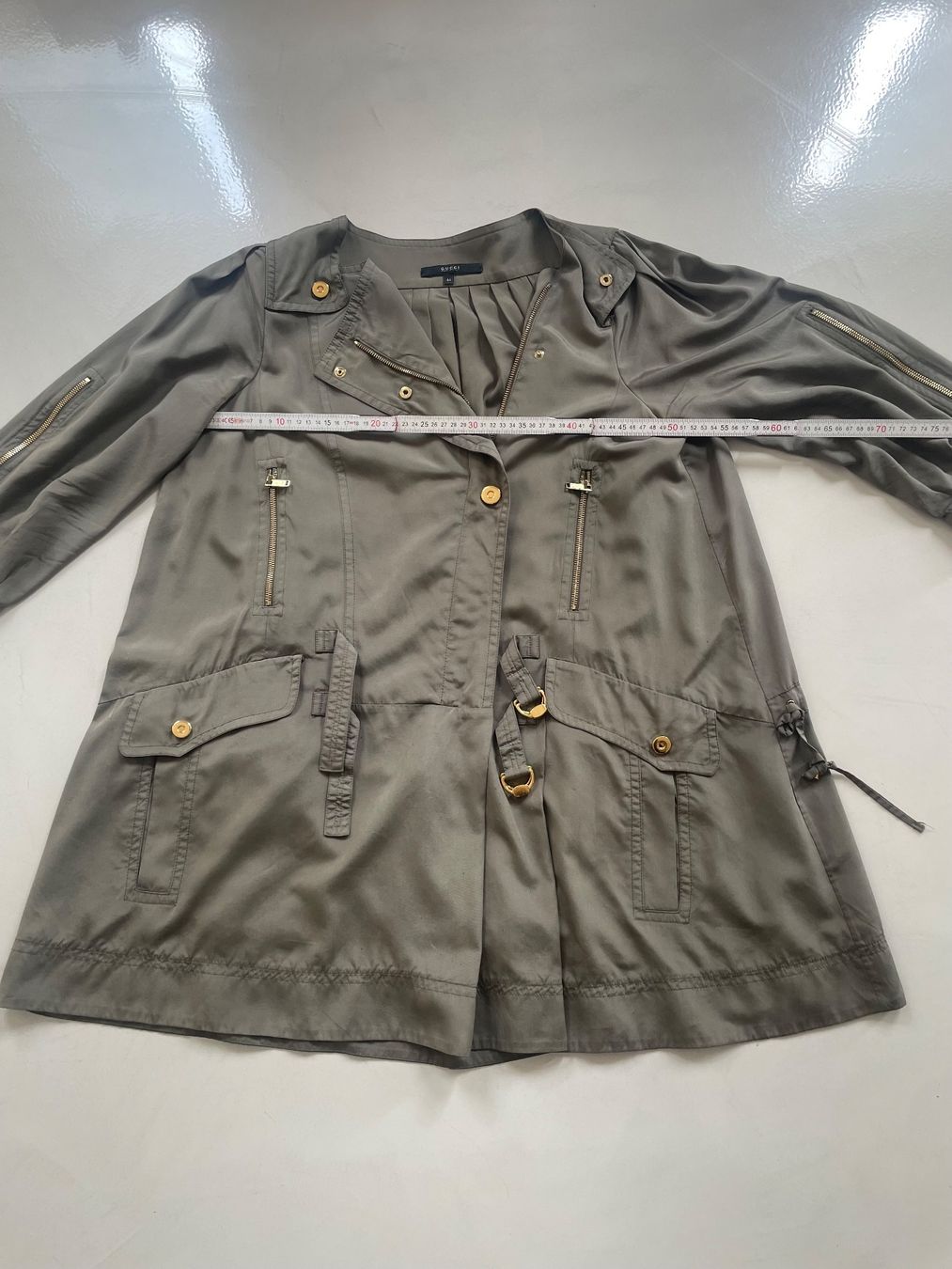 Gucci Giacche: Gucci Jacke - Trench - Bluse - 44 – Usato da Minusio venduto da Pink222 4