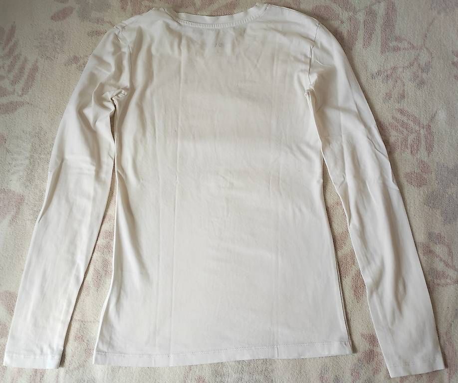 C&A T-shirt: C&A Langarmshirt Weiss Grösse XS – Usato da Sempach Station venduto da Szizi 1