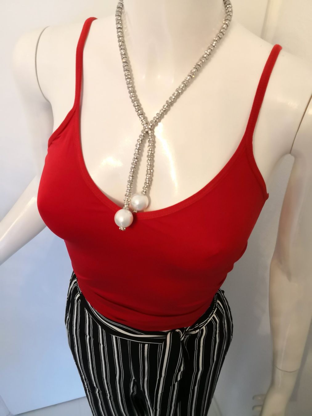 Mango Top: 🤩MANGO TOP ROT – Nuovo (secondo la descrizione) da Olten venduto da Naja-Twins-Twins 7