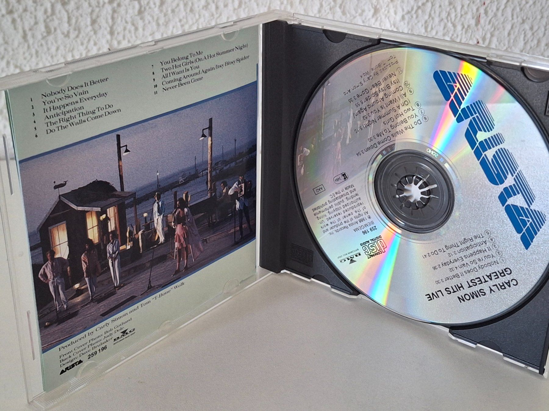 CD: CD Carly Simon - Greatest Hits Live – Usato da Aarberg venduto da Jackup1 2