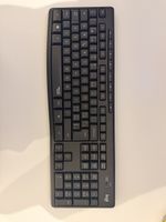 Logitech Tastatur Silent Touch schwarz