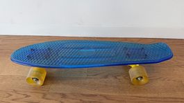 Penny Skateboard blau&gelb