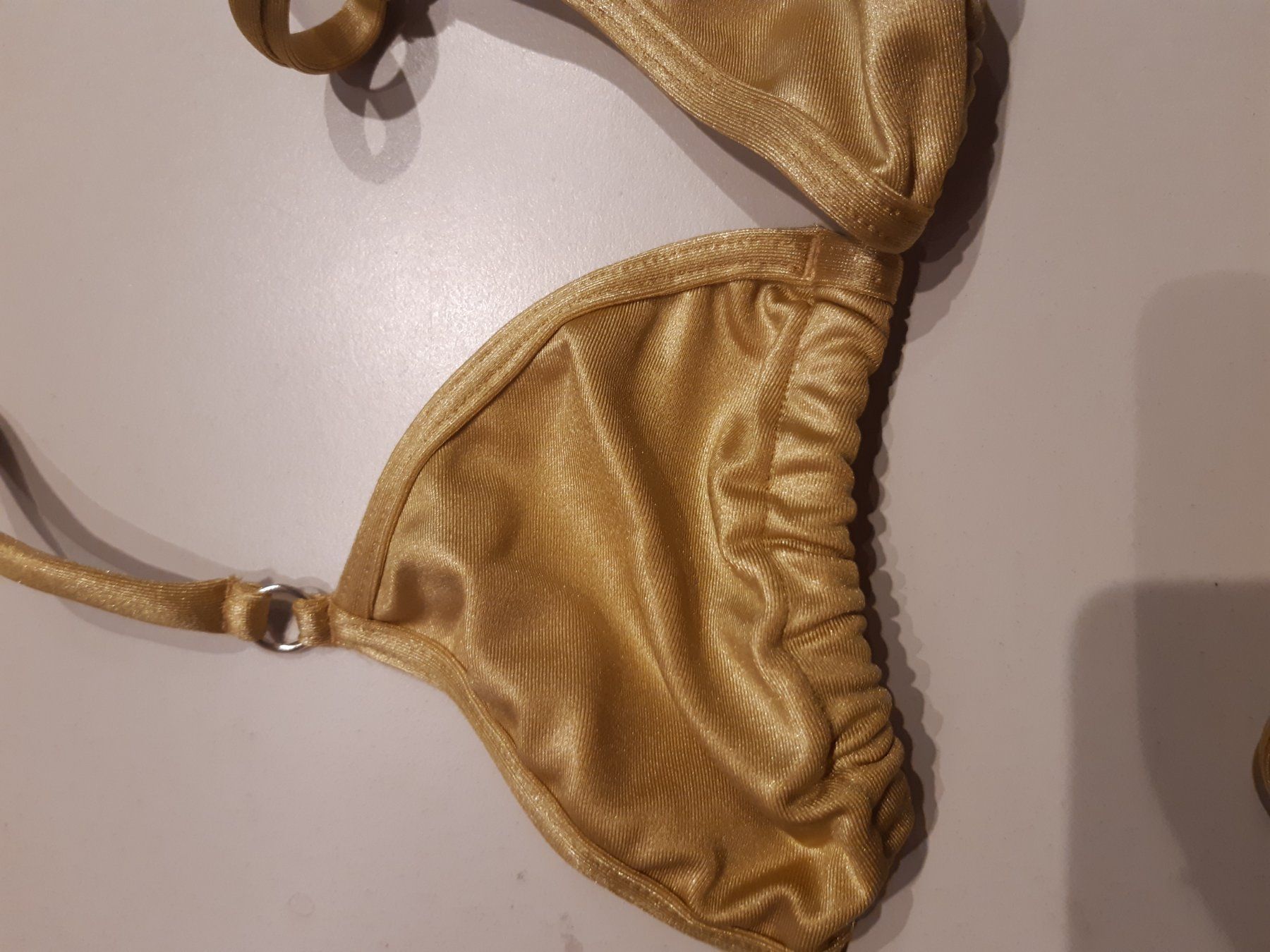Badekleider & Bikinis: goldenes Bikini -  M - String - Brasilien – Neu und originalverpackt aus Ibach von fantasyfashion 6