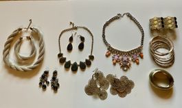 8-tlg Set an Modeschmuck