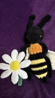 Amigurumi Hummel Biene gehäkelt Weihnachten Geschenk
