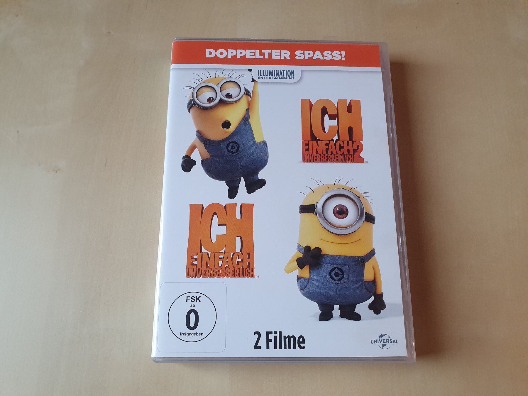 Tous les DVDs: Ich einfach unverbesserlich 1 & 2 – D'occasion à Stansstad par collectorsshop