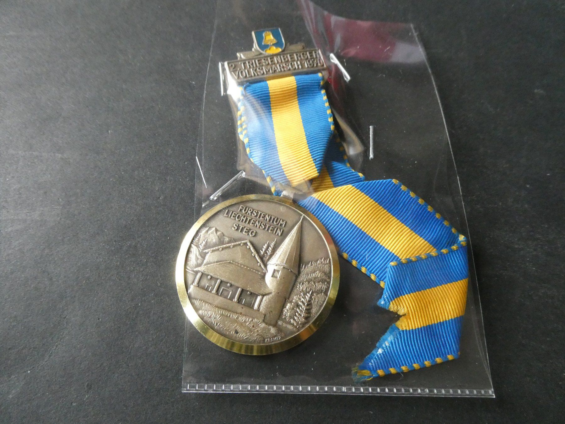 Medaglie: Liechtenstein 1970, Medaille STEG – Usato da Hinterforst venduto da Rohusri