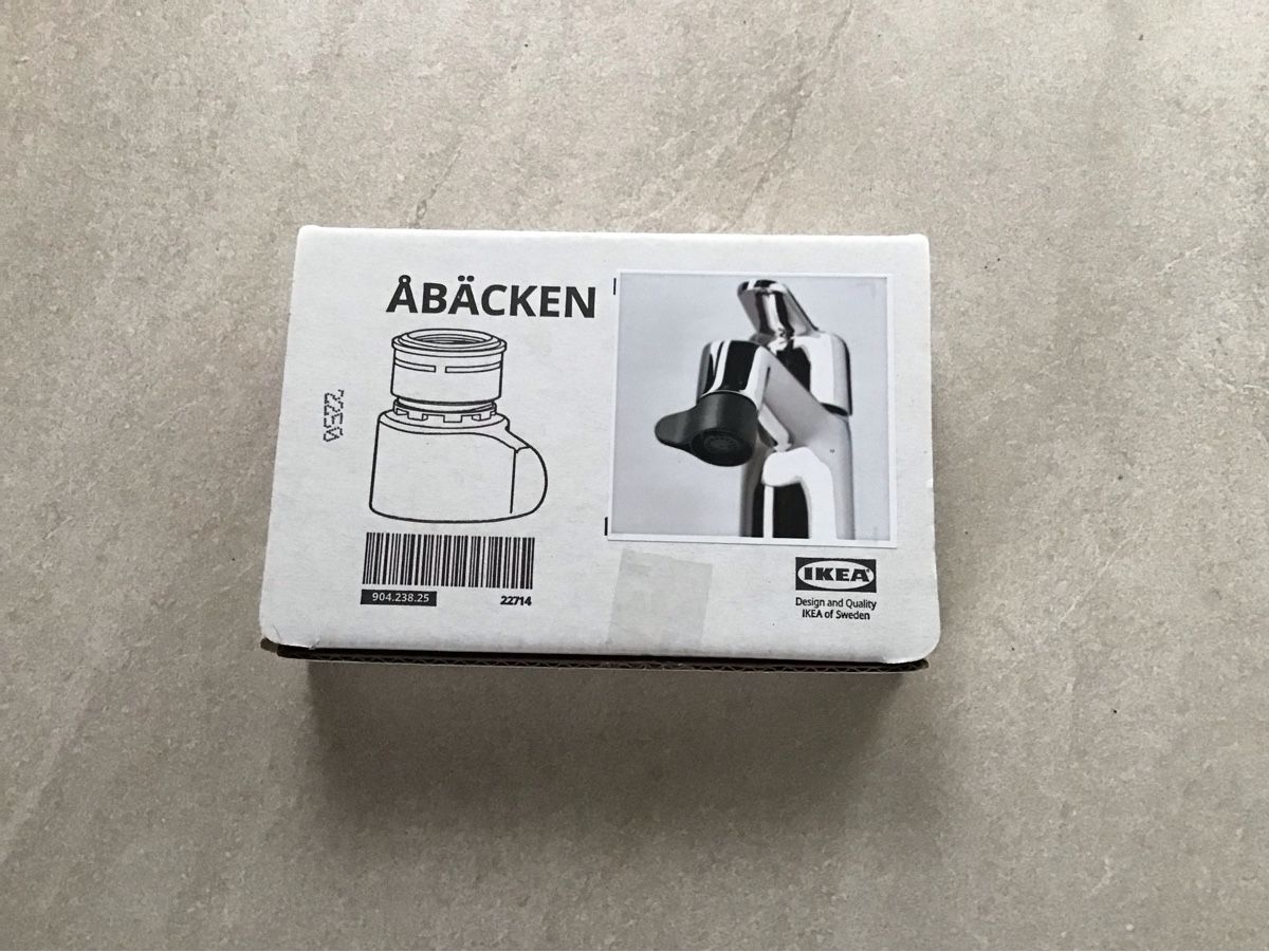 Ikea Armaturen: Wassersparer IKEA Åbäcken – Neu und originalverpackt aus Giswil von Pingu109