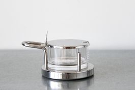 Alessi - 5071 von Ettore Sottsass / Käsedose / Zuckerdose