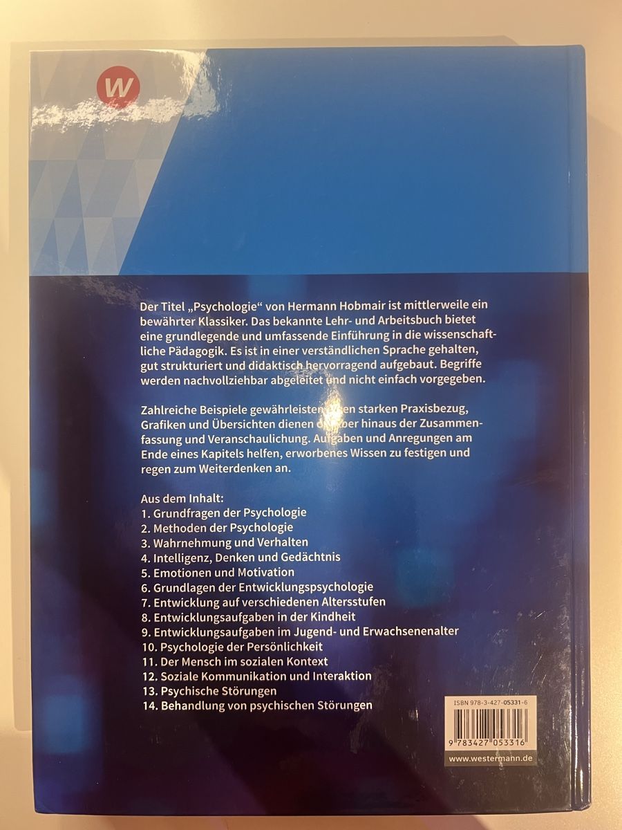 Bücher: Psychologie, Hobmair – Neu (gemäss Beschreibung) aus Zürich von sam_9595 1