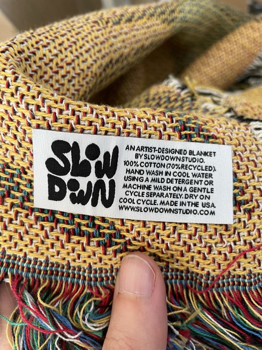 Coperte: Slowdown studio blanket KIMBIE (137 x 178 cm) – Usato da Basel venduto da ana_6yp9 1