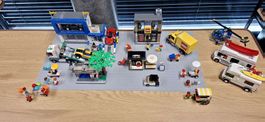 Lego city centre 60097+60057+7639+3177+40078+40108+40140