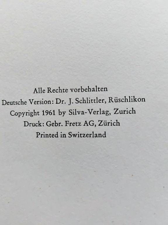 Libri: Silva Buch – Usato da Seuzach venduto da Heinz7947 2