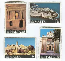 Briefmarken "Architektur". Malta