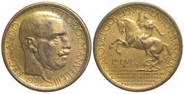 Italien, 2 Lire 1928, Expo