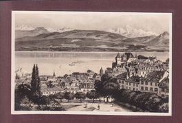 NYON et le Mont-Blanc