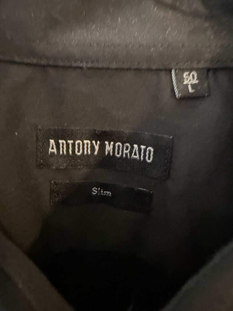 Camicie: Camicia Antony Morato nera taglia L slim fit – Usato da Lugano venduto da can_xdd8 3